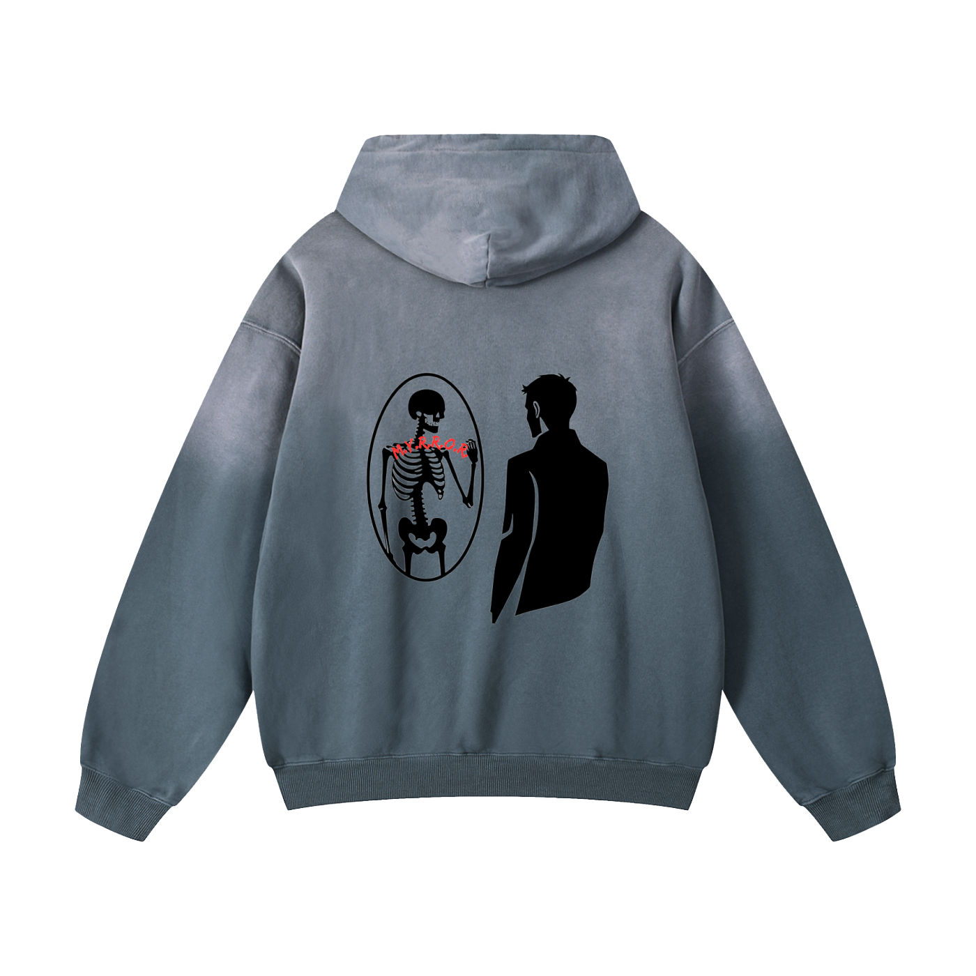 Heavyweight Sunfade Oversized Myrror Hoodie