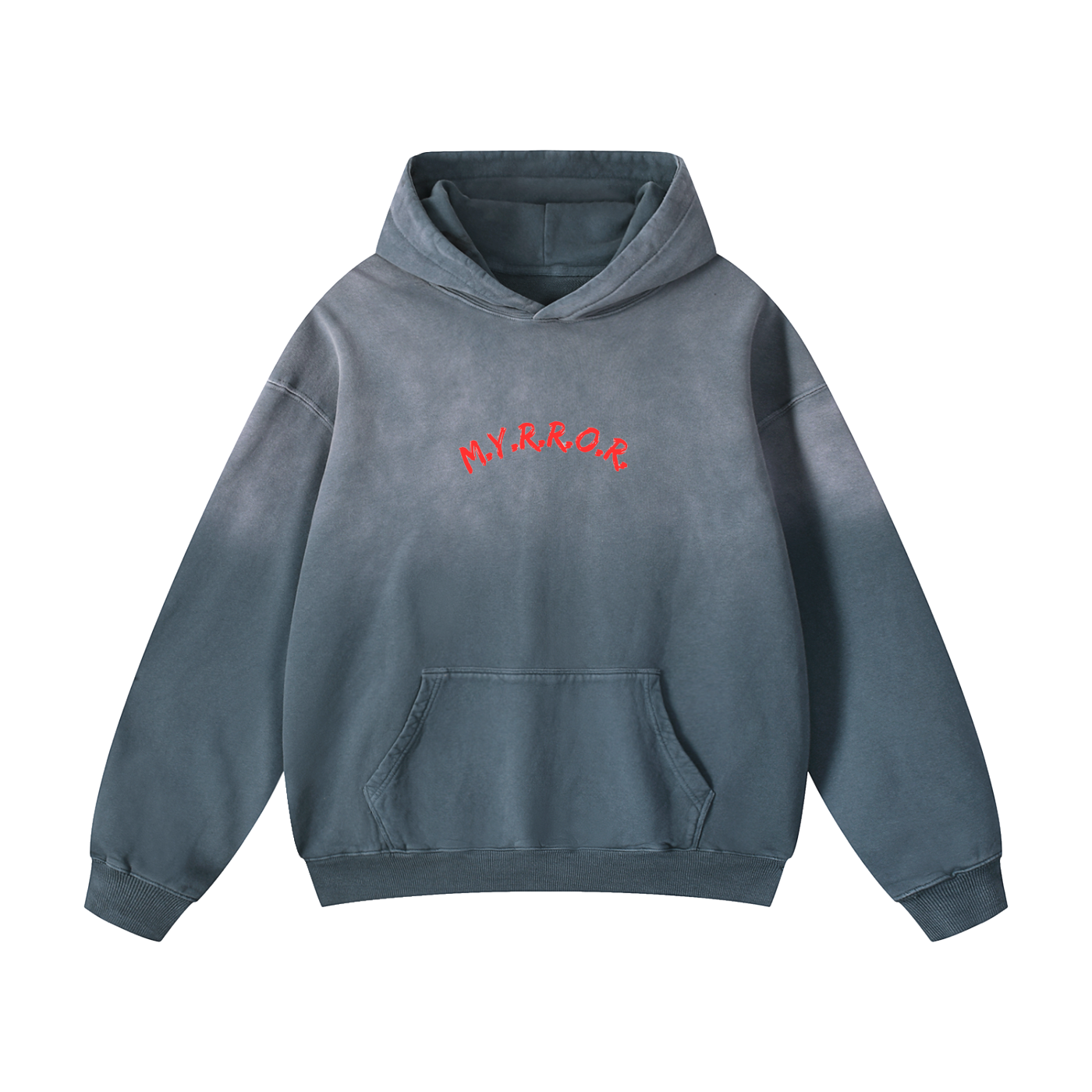 Heavyweight Sunfade Oversized Myrror Hoodie